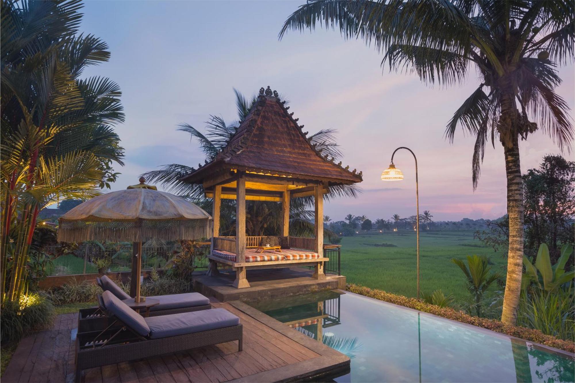 The Joglo At Umah Sunset Vila Ubud Exterior foto